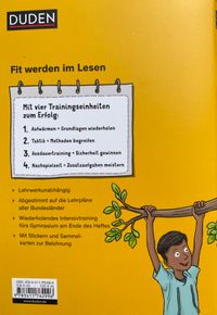 &Uuml;bungsheft LESEN 4. Klasse Klappentext