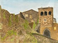 Bagnoregio, 80x60cm, 350&euro;